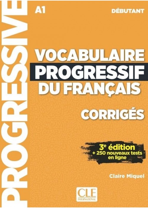 Vocabulaire progressif du Francais... A1 klucz ed3