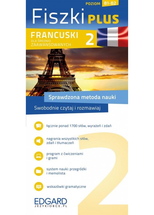 Francuski Fiszki PLUS dla średnio zaawansowanych 2