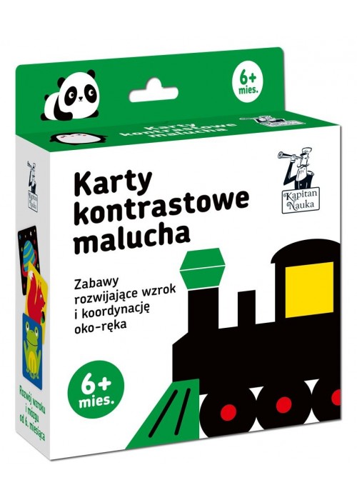 Kapitan Nauka. Karty kontrastowe malucha