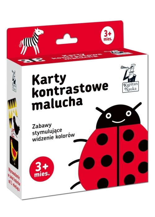 Kapitan Nauka. Karty kontrastowe malucha