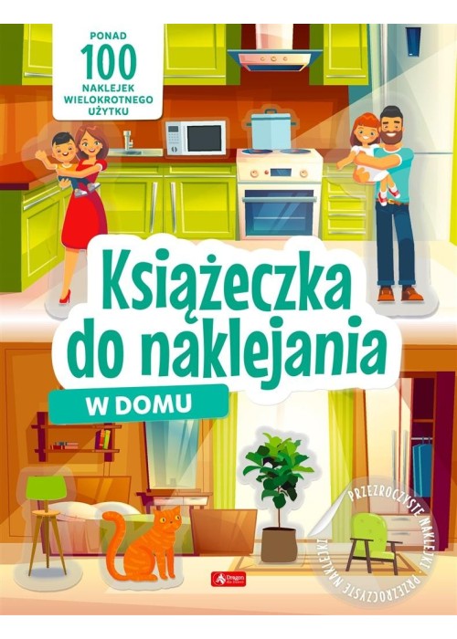 W domu. Książeczka do naklejania