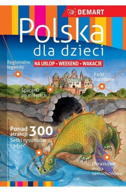 Polska dzieci przewodnik + atlas