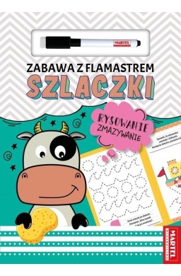 Zabawa z flamastrem. Szlaczki