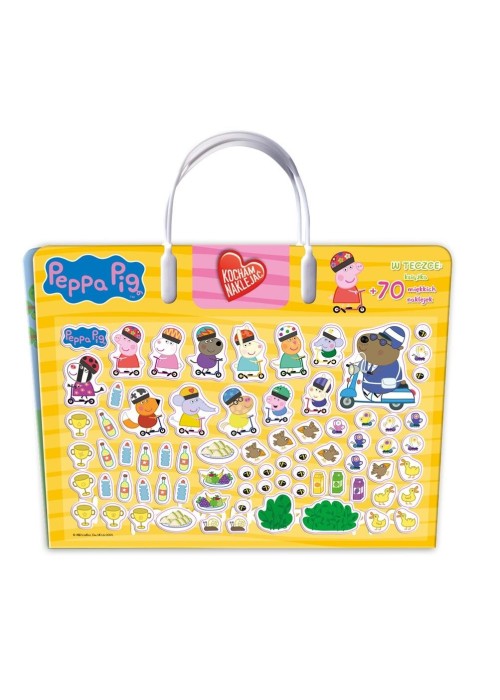 Peppa Pig. Kocham naklejać. Na podwórku z Peppą Peppa Pig. Kocham naklejać. Na podwórku z Peppą