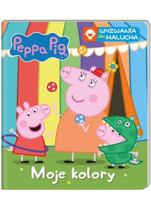 Peppa Pig. Wyzwania dla malucha. Moje kolory