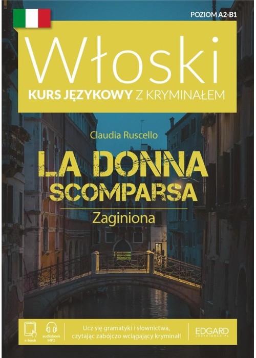 Włoski Kurs językowy z kryminałem. La Donna..