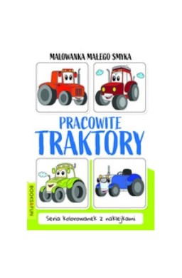 Malowanka Małego Smyka. Pracowite traktory