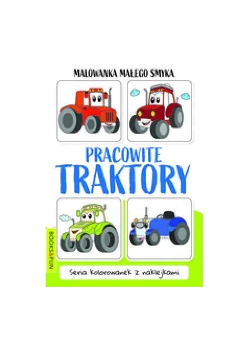 Malowanka Małego Smyka. Pracowite traktory