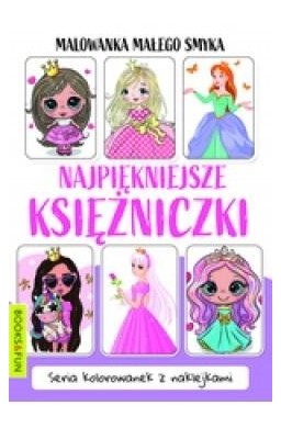 Malowanka małego smyka. Najpięknieszke księżniczki