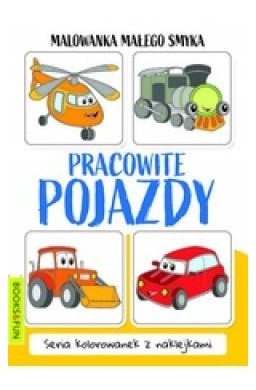 Malowanka Małego Smyka. Pracowite pojazdy