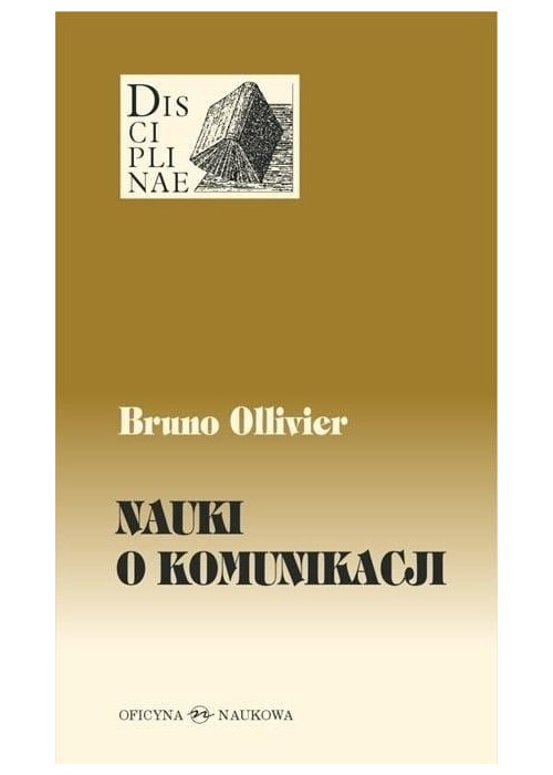 Disciplinae T.4 Nauki o komunikacji