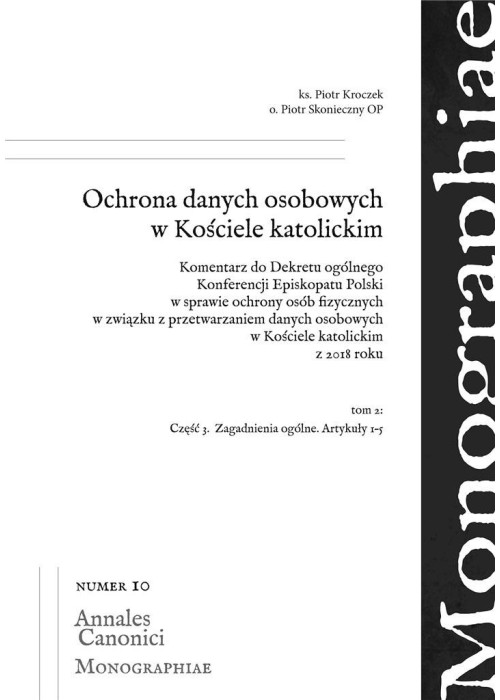 Ochrona danych osobowych w Kościele...T.2