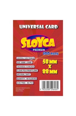 Koszulki Universal Card Premium 58x88mm (100szt)