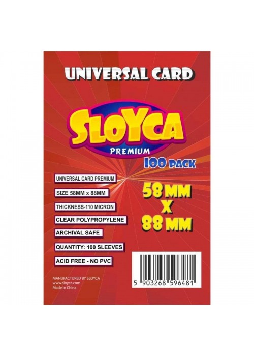 Koszulki Universal Card Premium 58x88mm (100szt)