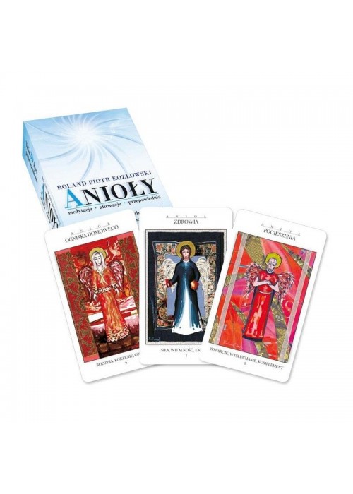 Anioły medytacja książka + karty