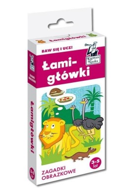 Kapitan Nauka. Łamigłówki. Zagadki obrazkowe
