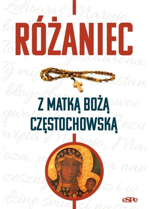 Różaniec z Matką Bożą Częstochowską