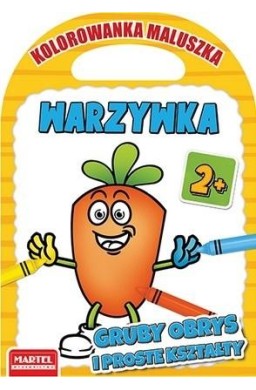 Kolorowanka maluszka. Warzywka