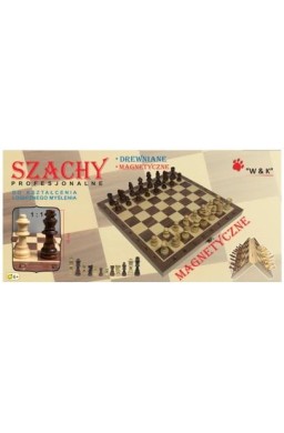 Średnie szachy królewskie drewniane