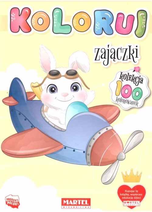 Koloruj. Zajączki
