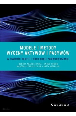 Modele i metody wyceny aktywów i pasywów..