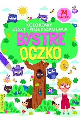 Kolorowy zeszyt przedszkolaka. Bystre oczko