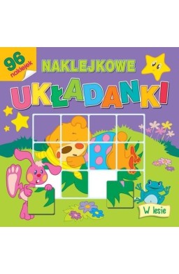 Naklejkowe układanki. W lesie