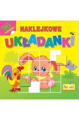 Naklejkowe układanki. Na wsi