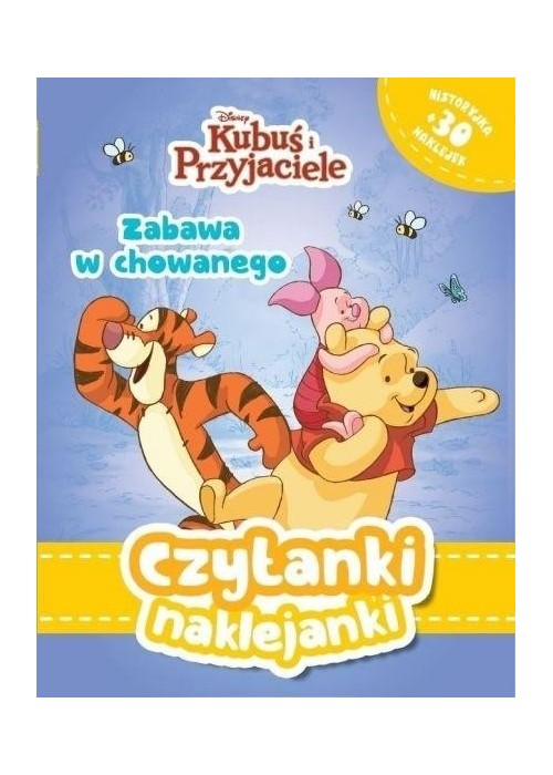 Czytanki naklejanki. Disney Kubuś i Przyjaciele Czytanki naklejanki. Disney Kubuś i Przyjaciele