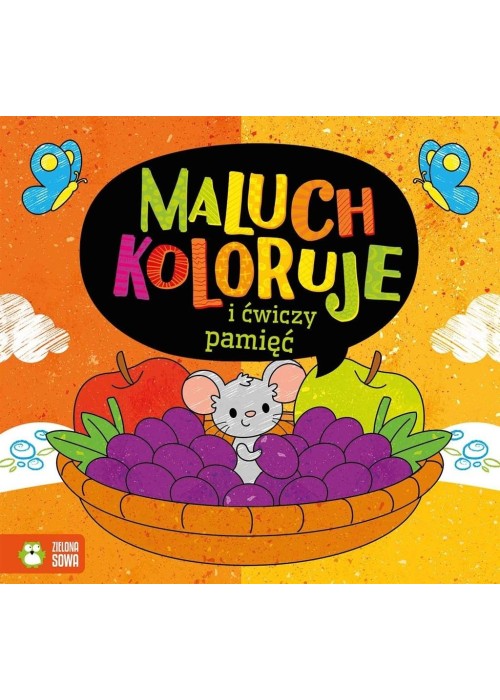 Maluch koloruje i ćwiczy pamięć