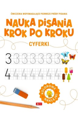 Nauka pisania krok po kroku. Cyferki