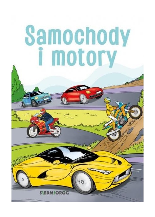 Kolorowanki poznawcze - Samochody i motory