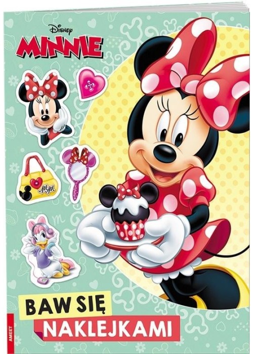 Minnie. Baw się naklejkami