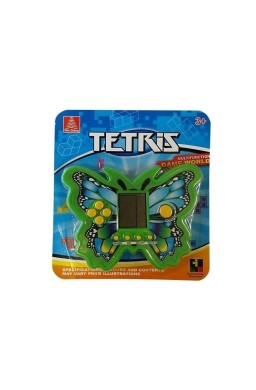 Gra elektroniczna tetris motyl zielony