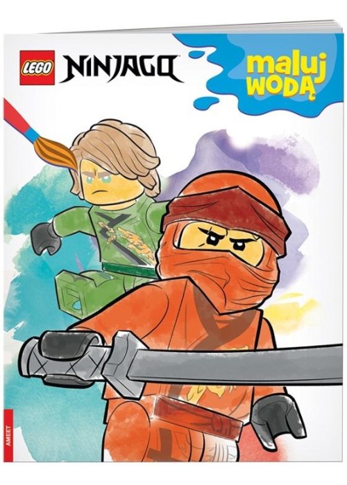 Lego Ninjago. Maluj wodą