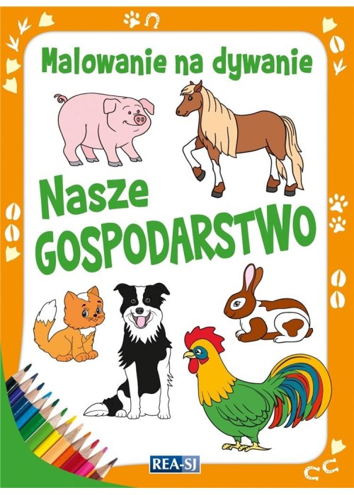 Malowanie na dywanie. Nasze gospodarstwo