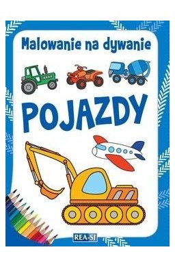 Malowanie na dywanie. Pojazdy