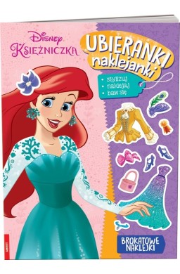 Disney Księżniczka. Ubieranki, naklejanki