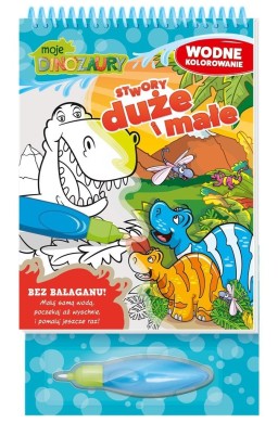 Moje Dinozaury. Wodne kolorowanie