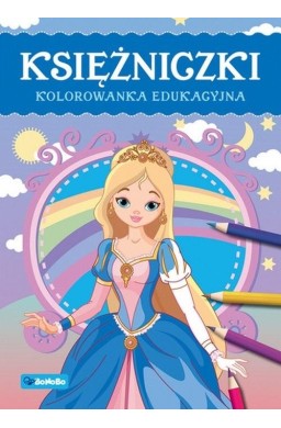 Księżniczki. Kolorowanka edukacyjna