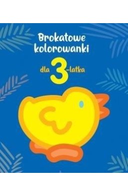 Brokatowe kolorowanki dla 3-latka