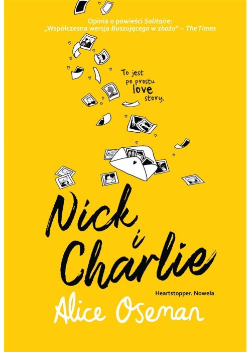 Nick i Charlie. Heartstopper. Nowela