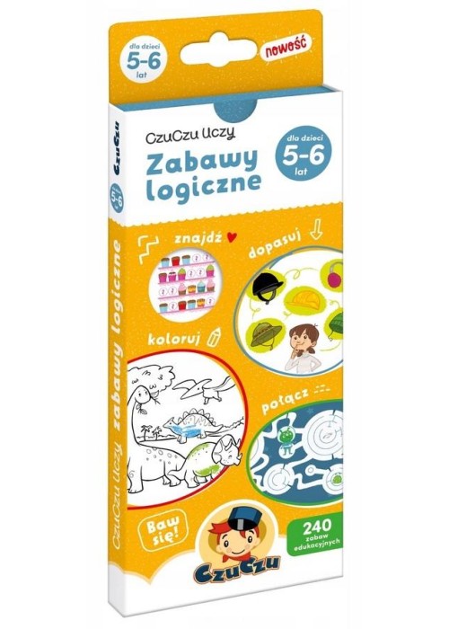 CzuCzu Uczy Zabawy logiczne dla dzieci od 5-6 lat