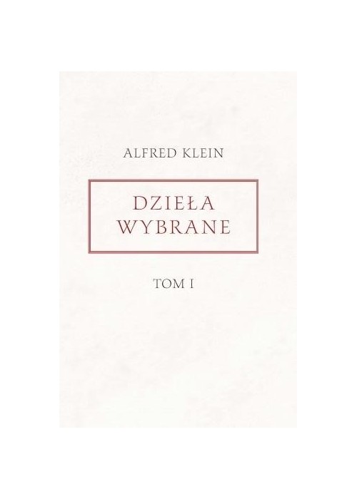 Dzieła wybrane T.1