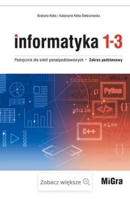Informatyka LO 1-3 Podręcznik ZP