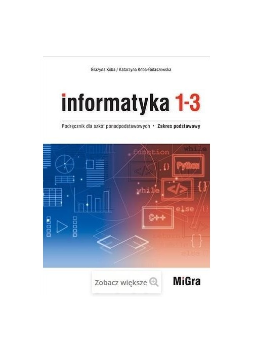 Informatyka LO 1-3 Podręcznik ZP