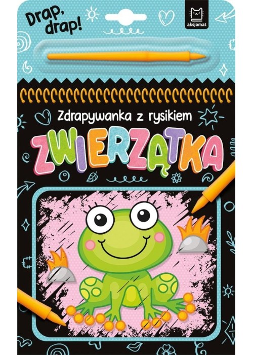 Zwierzątka. Zdrapywanka z rysikiem