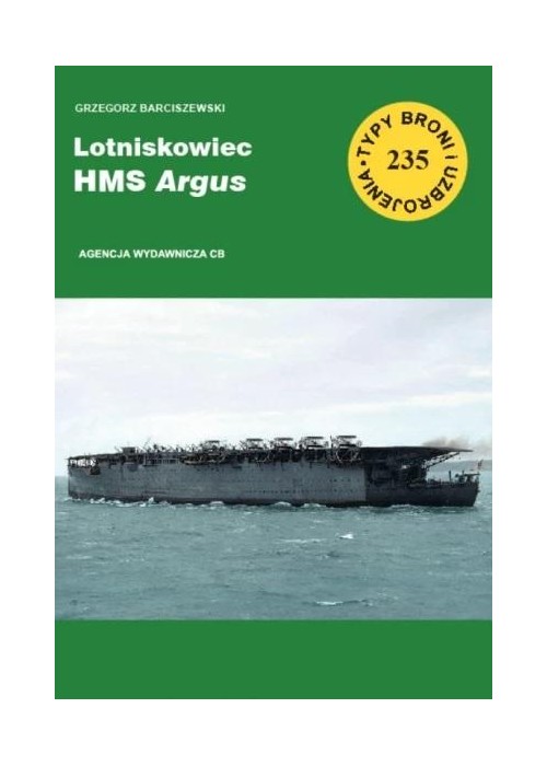 Lotniskowiec HMS Argus. Typy broni... z.235