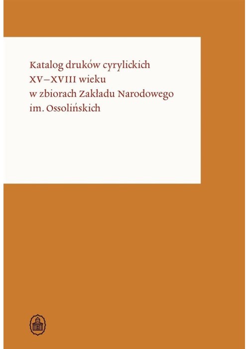 Katalogi druków w ZNiO T.3
