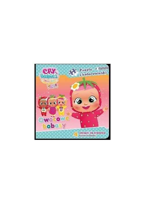 Cry babies. Puzzle i kolorowanki. Owocowe bobasy